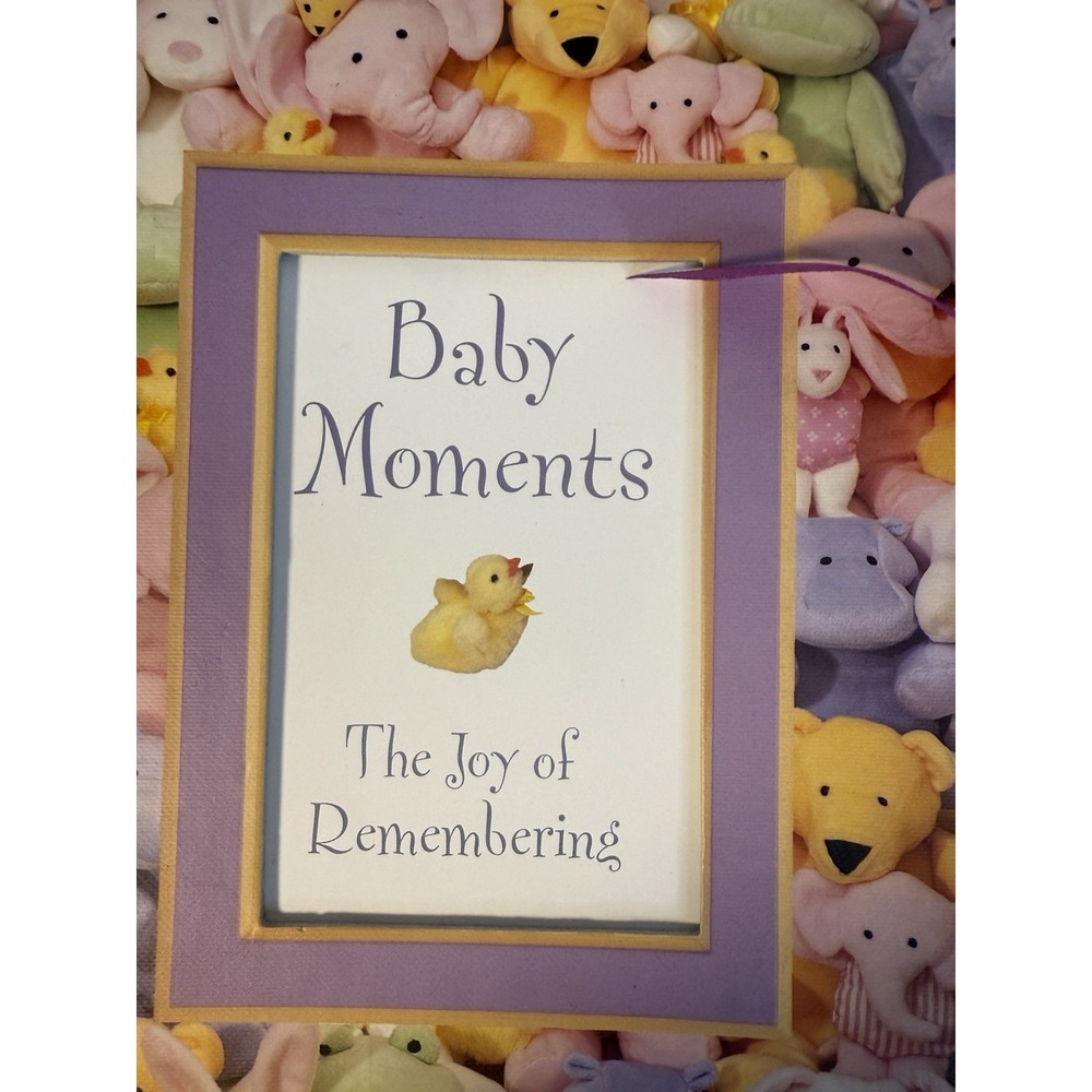 Vintage 1999 Kids/Baby Photo Album Acid free Paper Album Is 9x7 & Holds 37 Pics - Picture 3 of 9